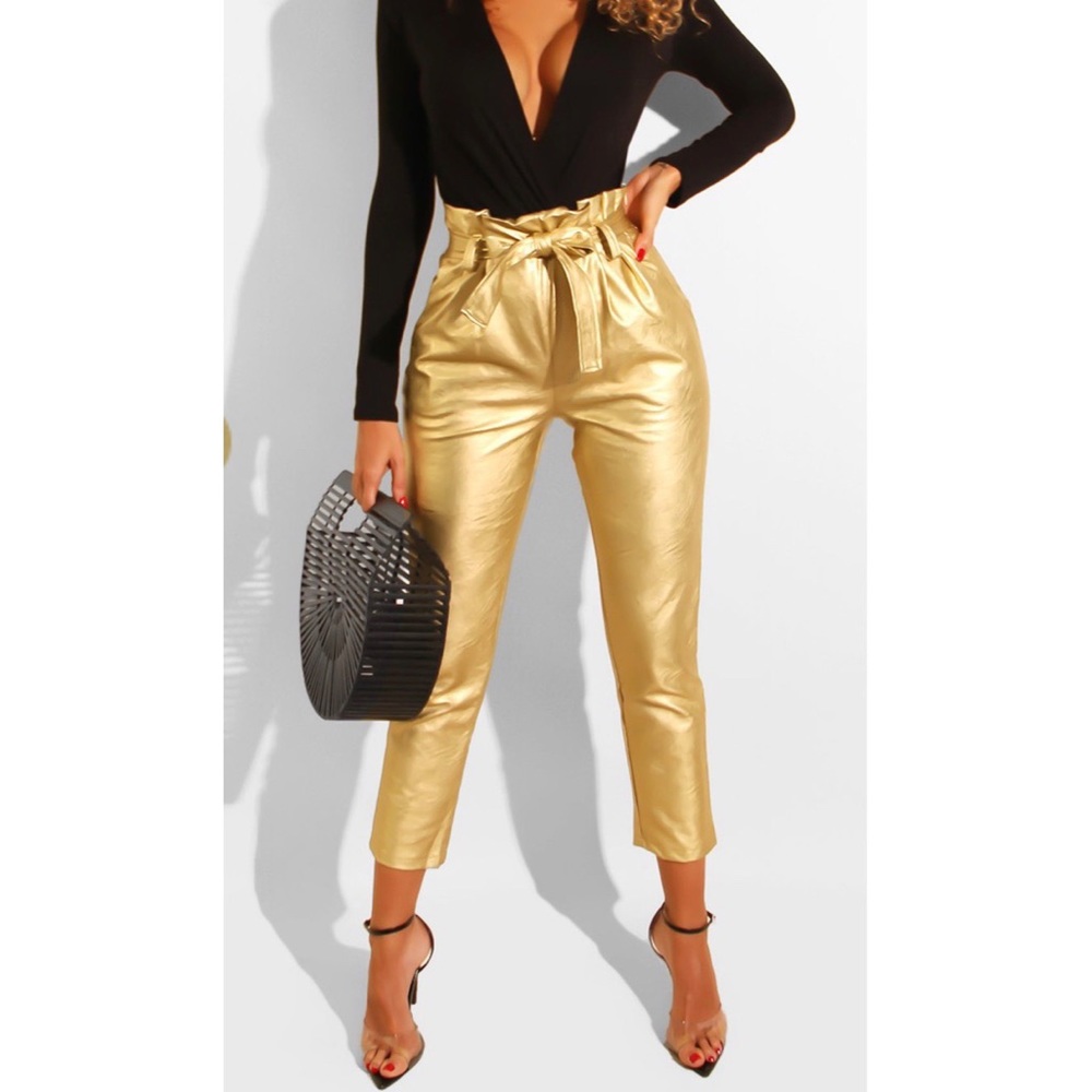 Golden pants